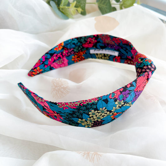 Ciara C MINI Liberty of London Print Knot Headband