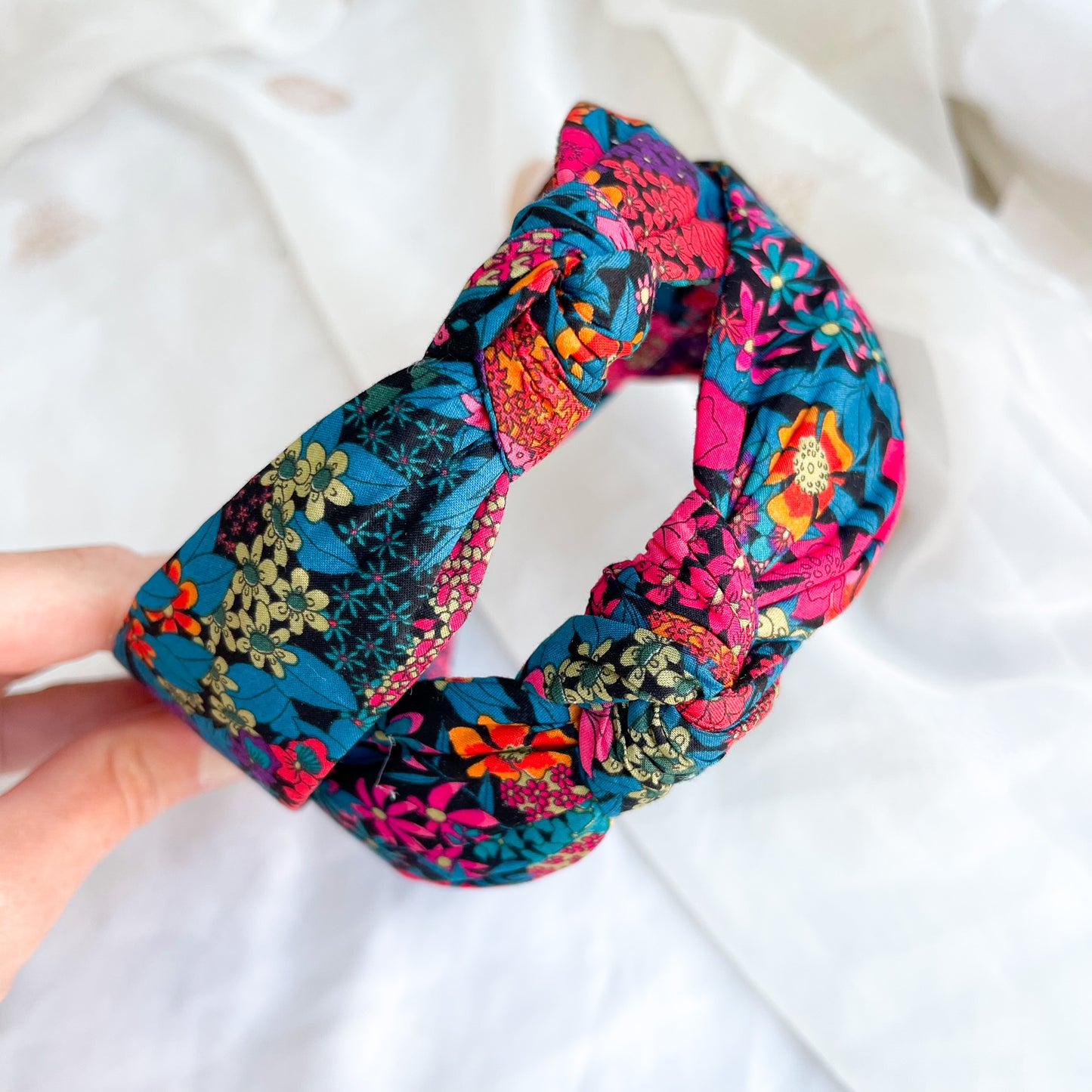 Ciara C MINI Liberty of London Print Knot Headband