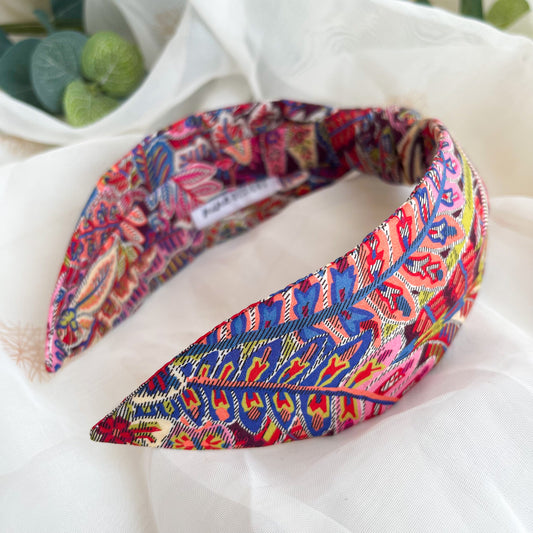 Paisley Adelphi Voyage Liberty of London Print Knot Headband