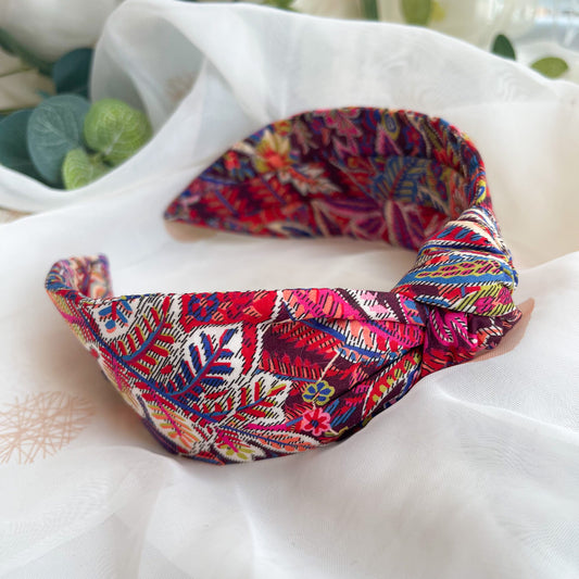 Paisley Adelphi Voyage Liberty of London Print Knot Headband