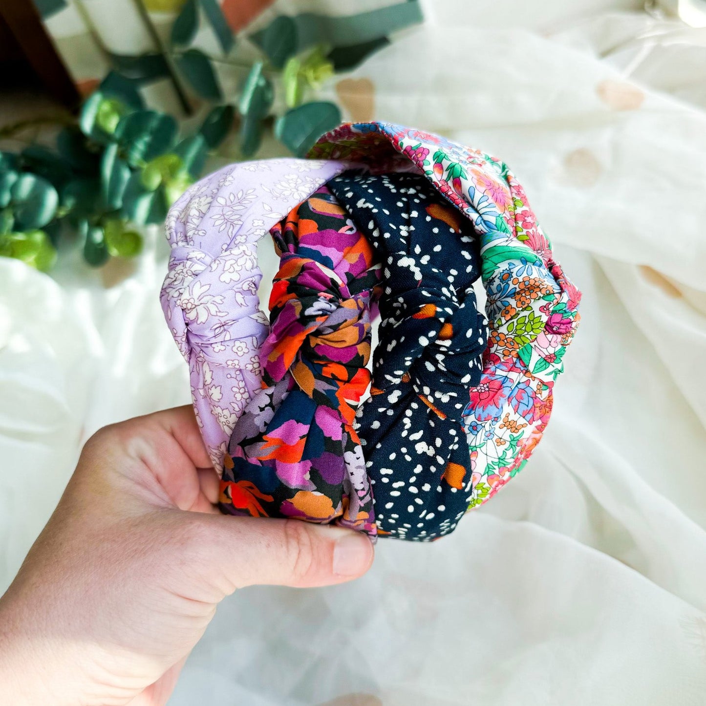 Capel AA Lavender Liberty of London Print Knot Headband