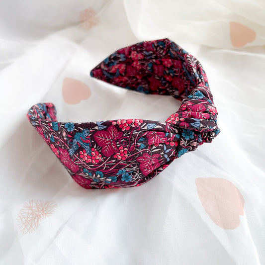 Vine Thief Liberty of London Print Knot Headband