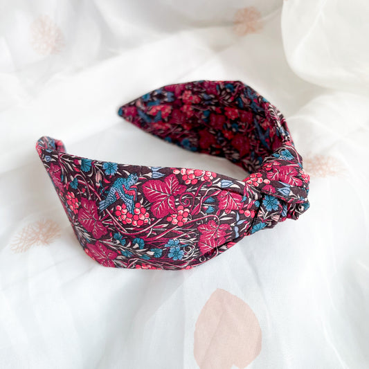 Vine Thief Liberty of London Print Knot Headband