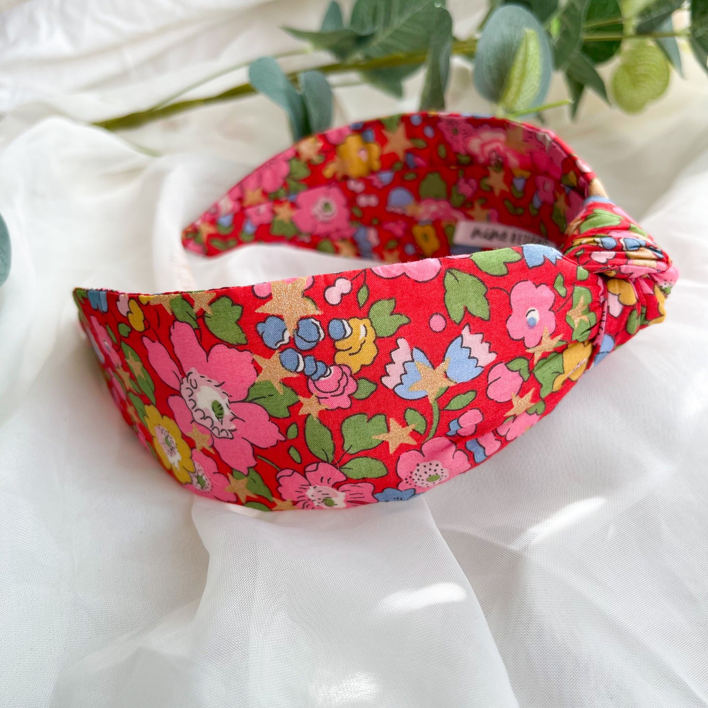 Betsy Star D Liberty of London Print Knot Headband