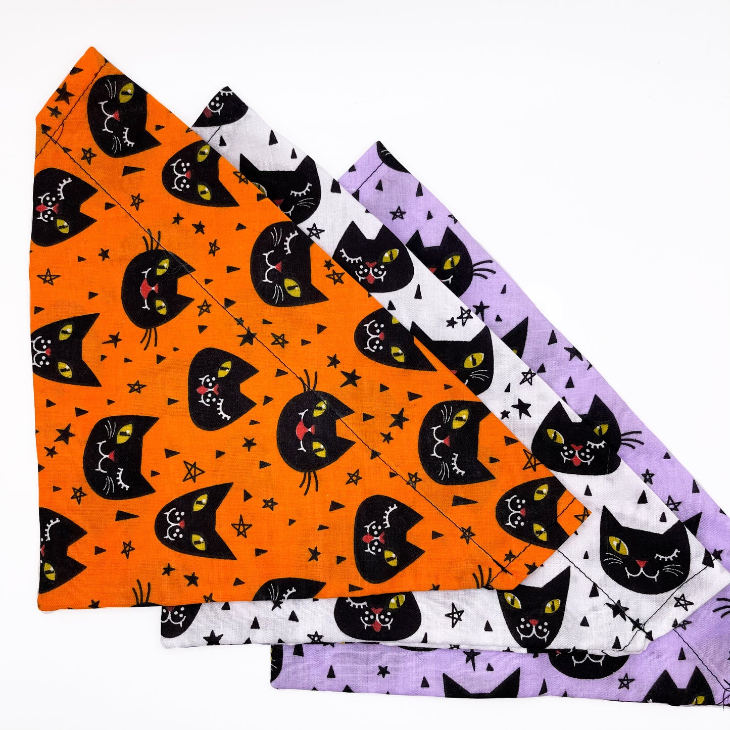 Orange Halloween Dog Bandana