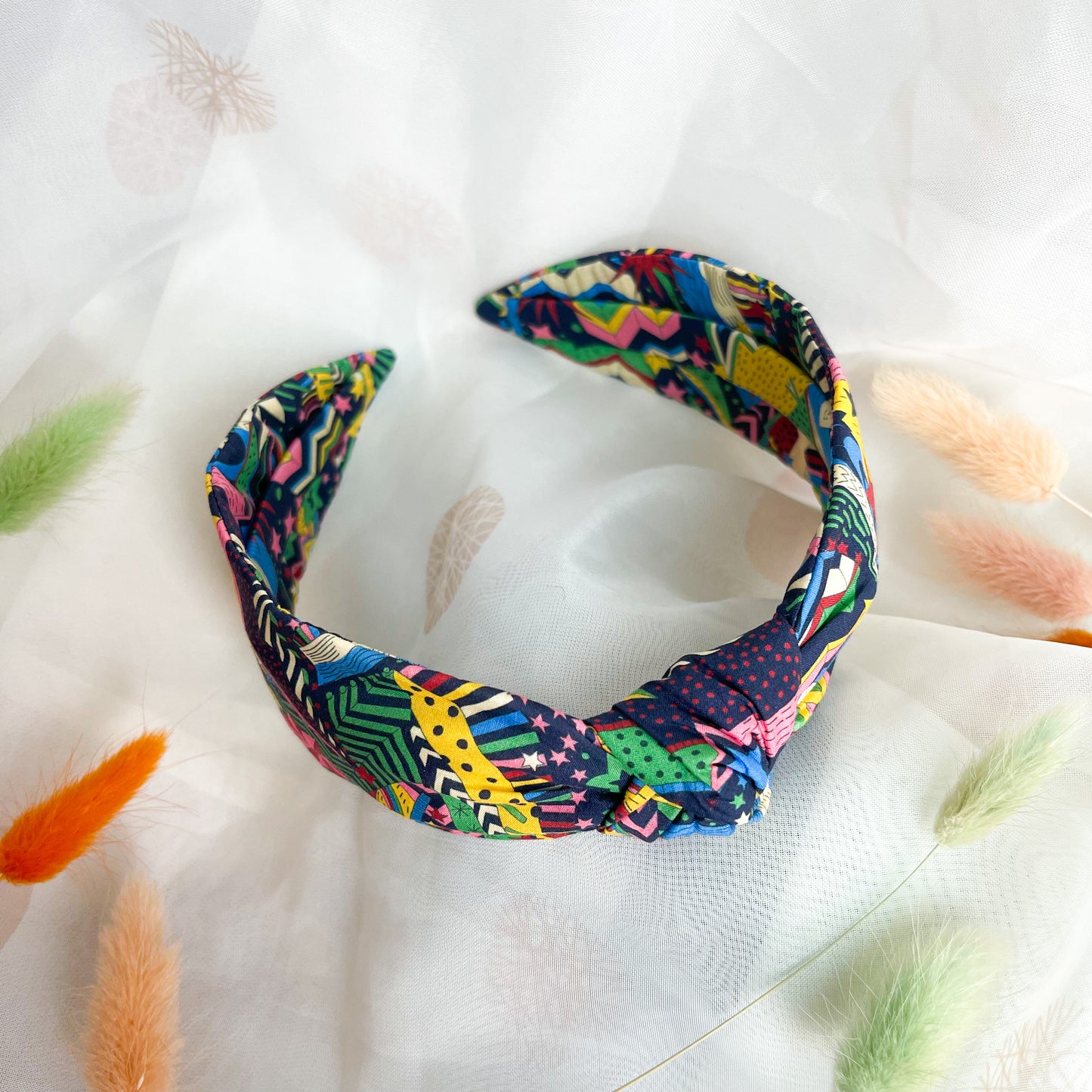 My Little Star Liberty of London Print Knot Headband