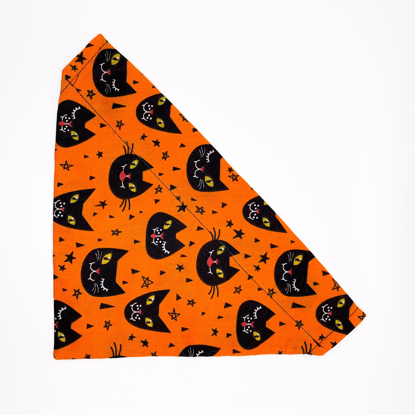 Orange Halloween Dog Bandana