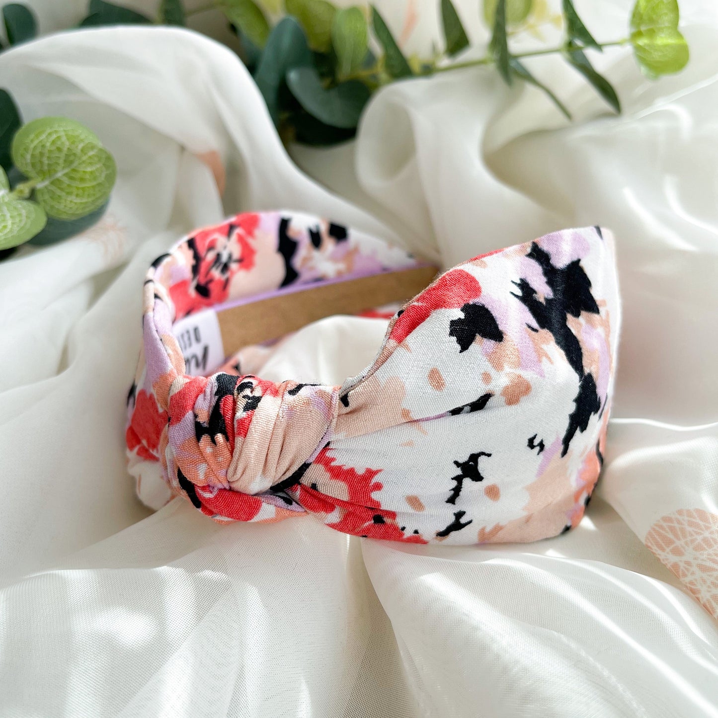 Ruth Floral Knot Headband