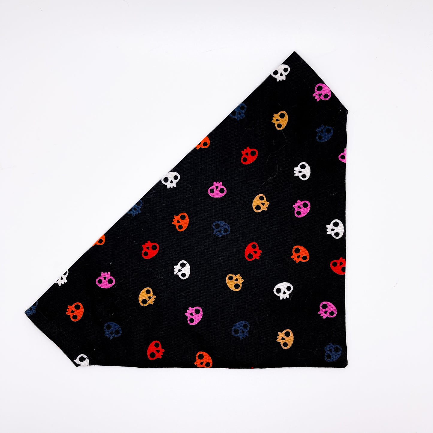 Skull Print Halloween Dog Bandana