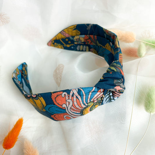 Fantasy Land Liberty of London Print Knot Headband