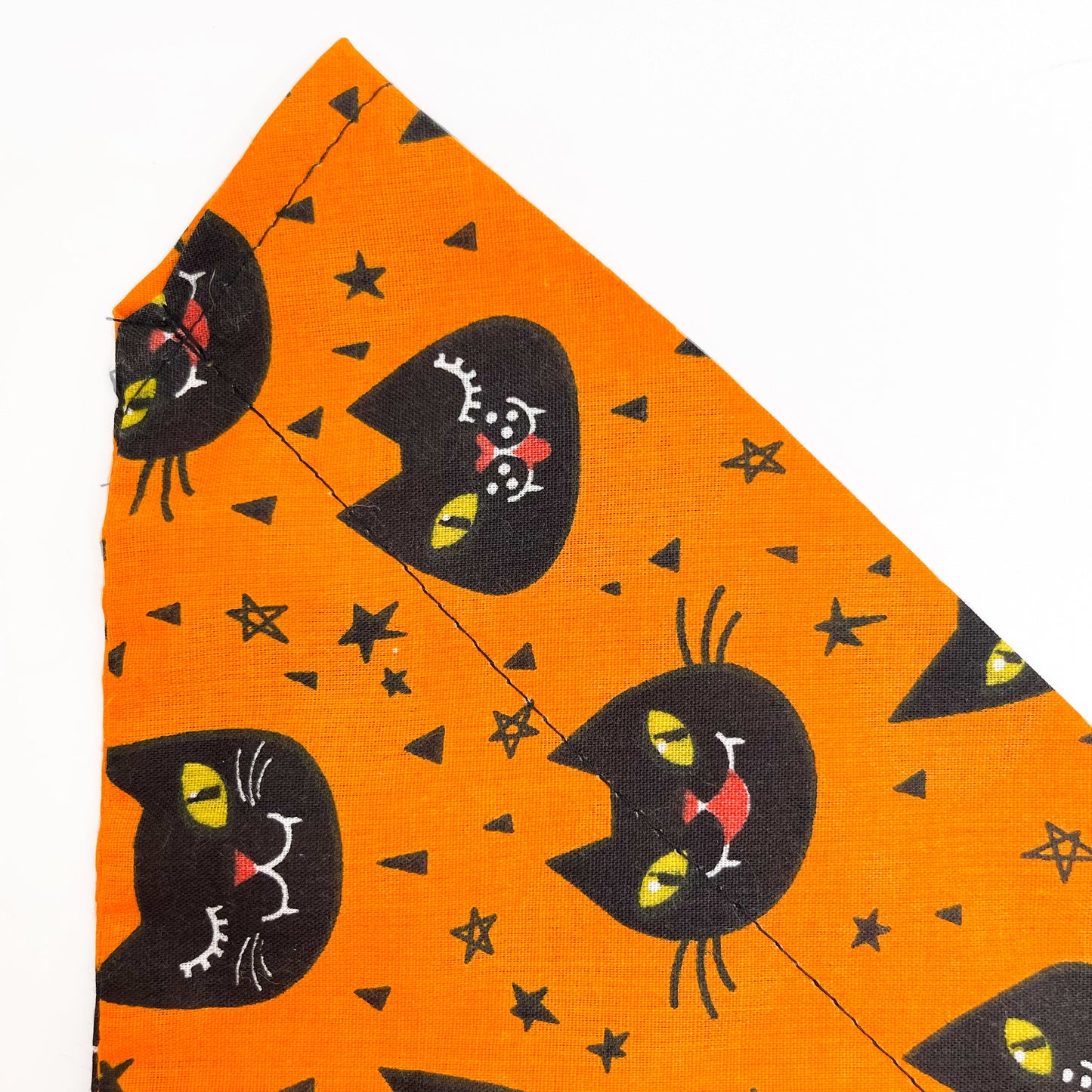 Orange Halloween Dog Bandana
