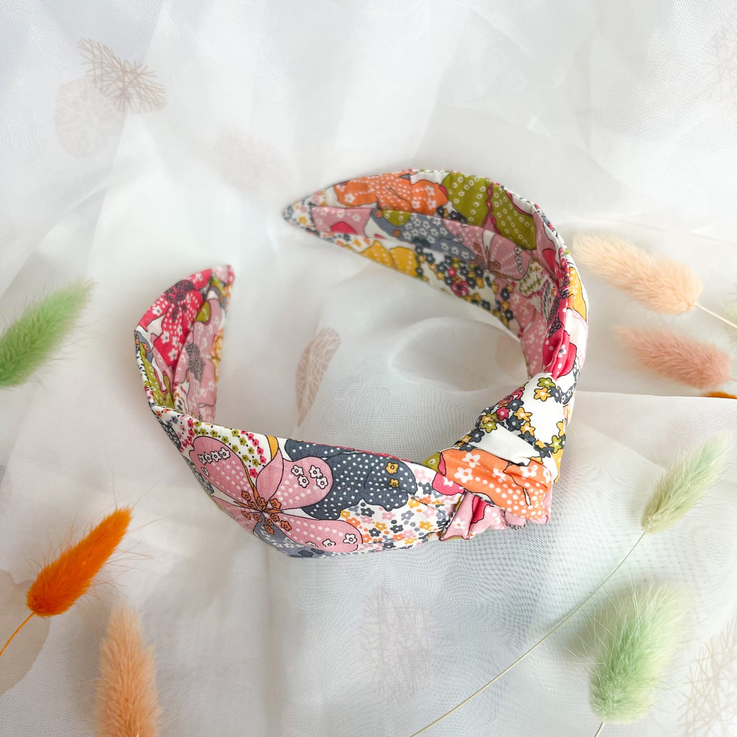 Mauvey Liberty of London Print Knot Headband