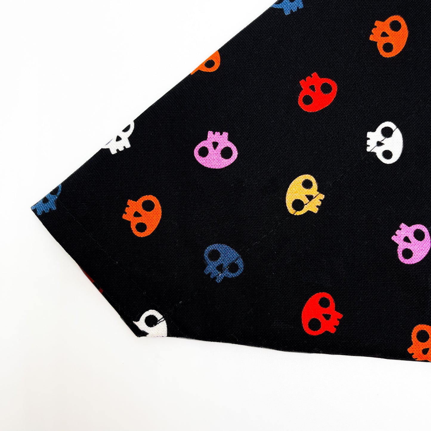 Skull Print Halloween Dog Bandana