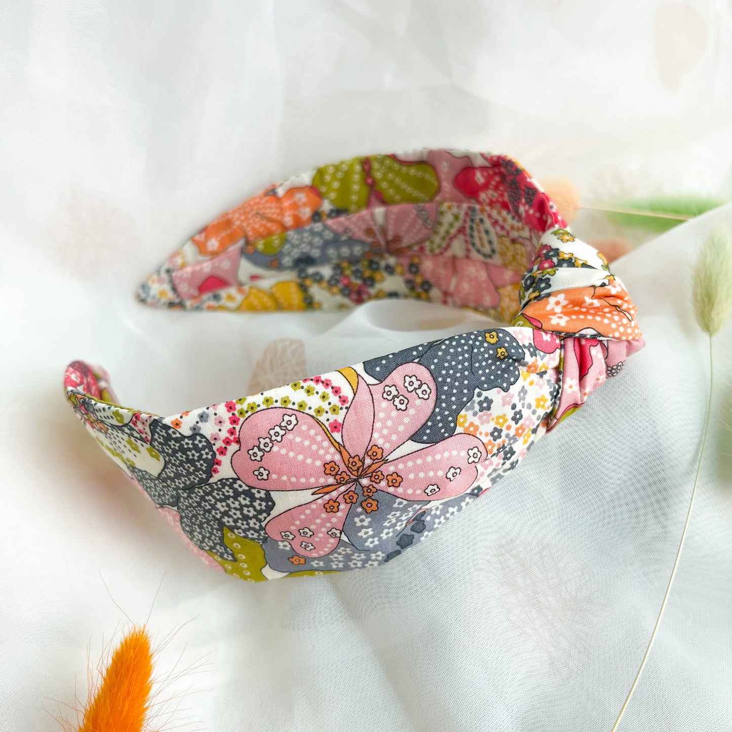 Mauvey Liberty of London Print Knot Headband
