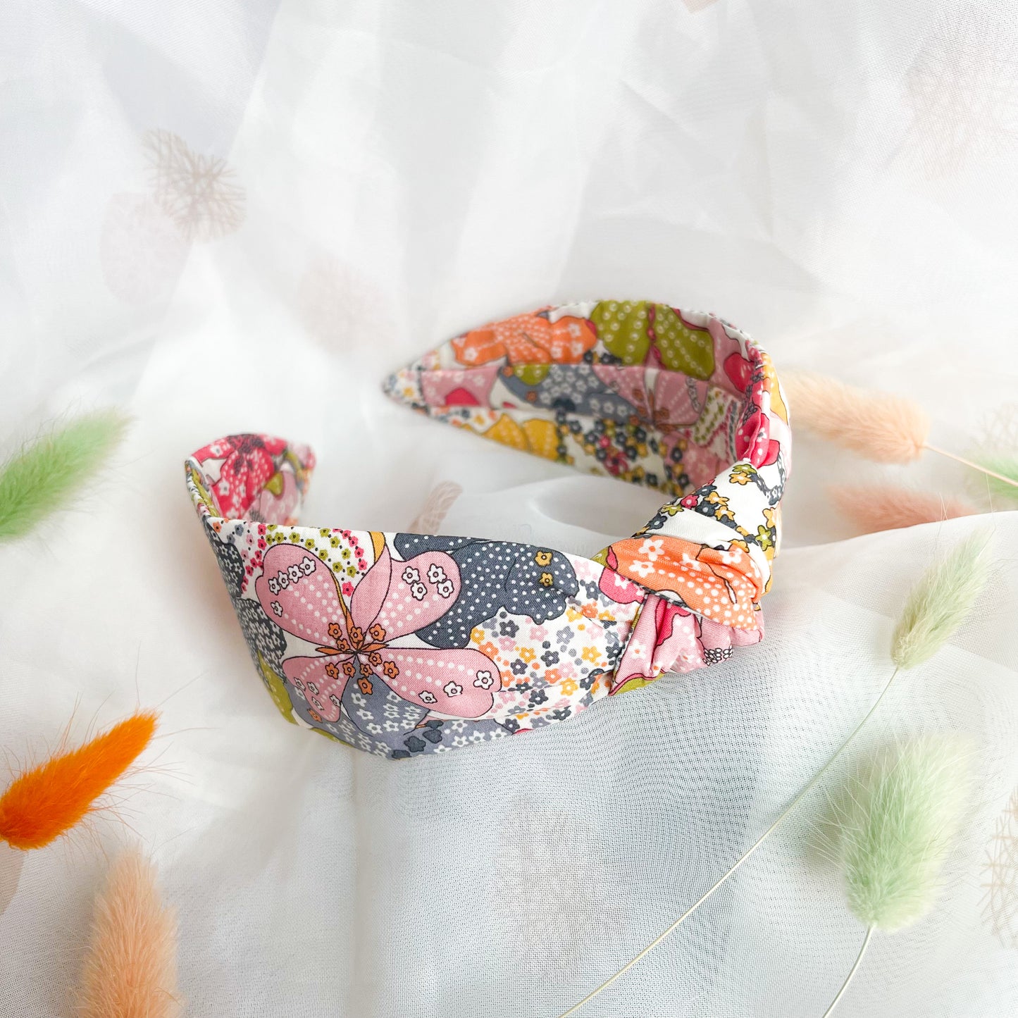 Mauvey Liberty of London Print Knot Headband