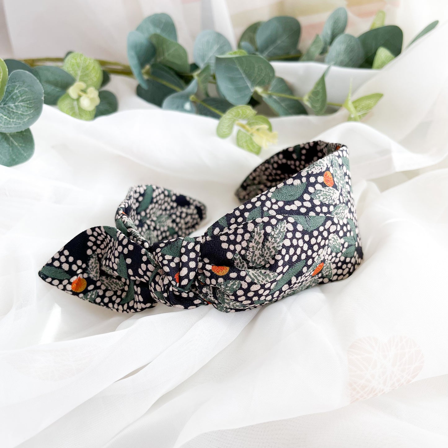 Spotty Side Bow Headband