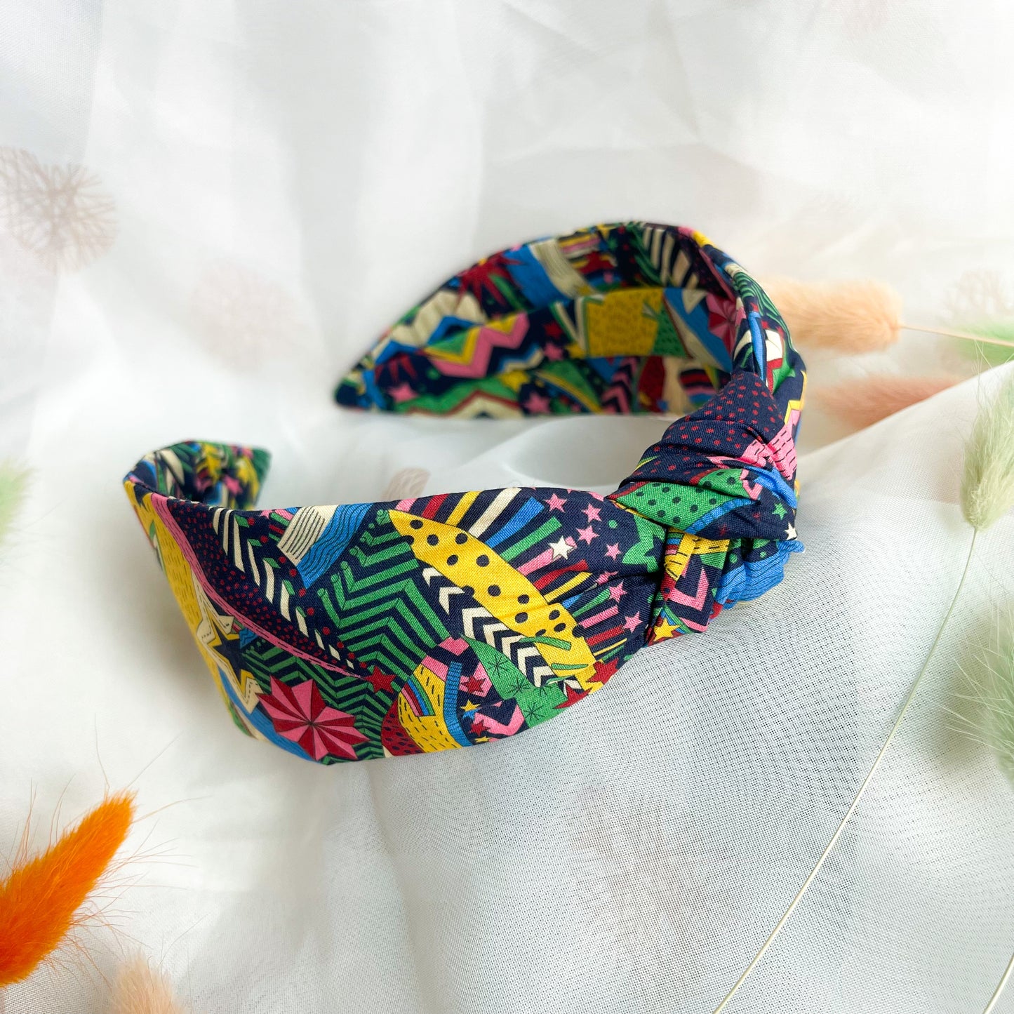 My Little Star Liberty of London Print Knot Headband