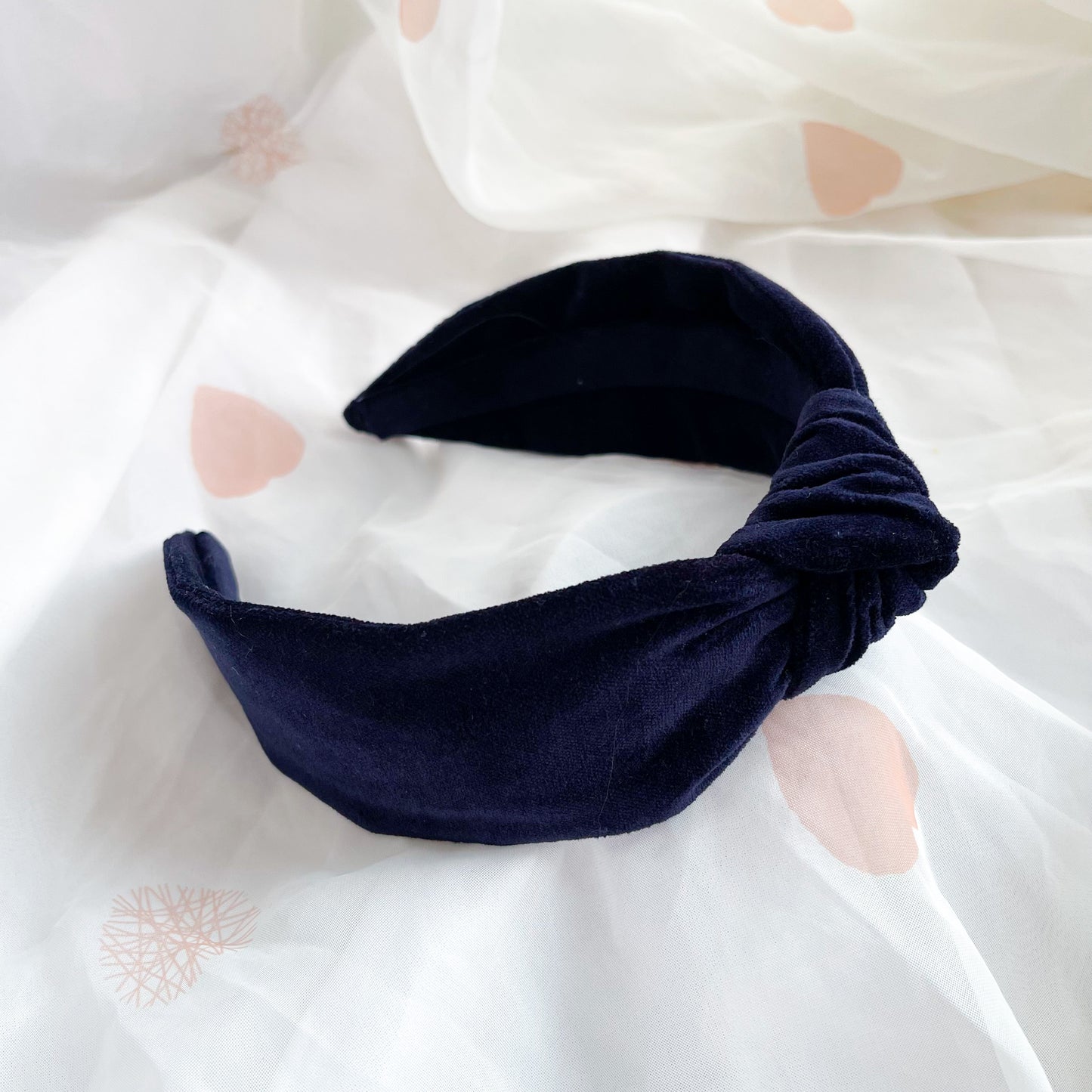 Midnight Blue Knot Headband