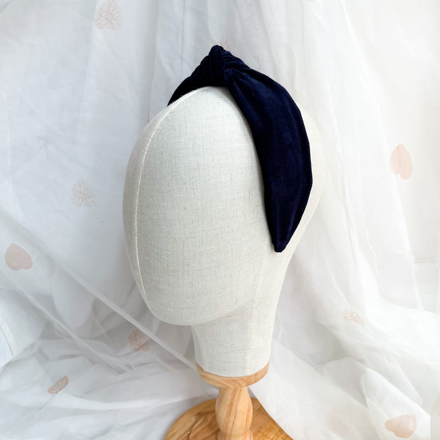 Midnight Blue Knot Headband