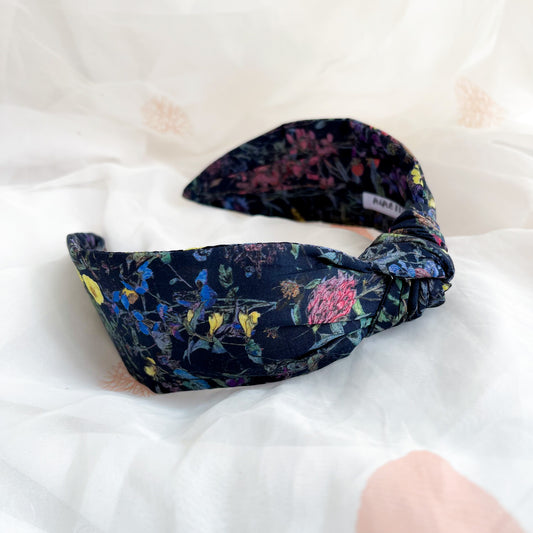 Wild Flowers Liberty of London Print Knot Headband