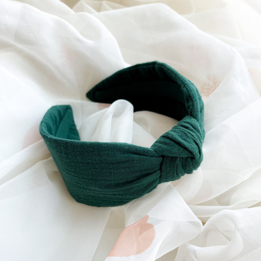 Dark Green Headband