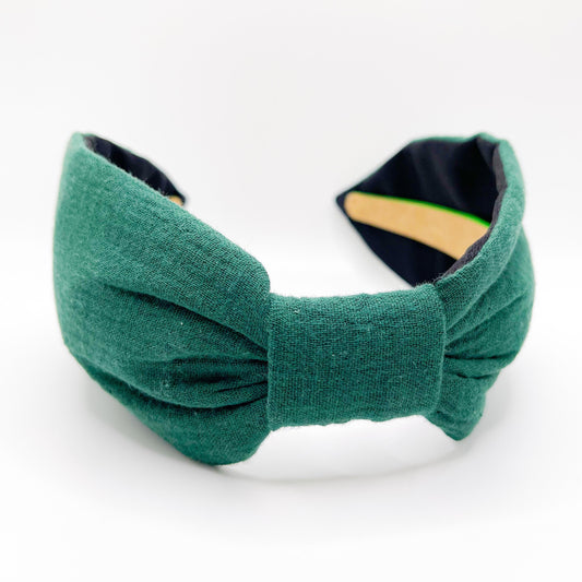 Dark Green Turban Headband
