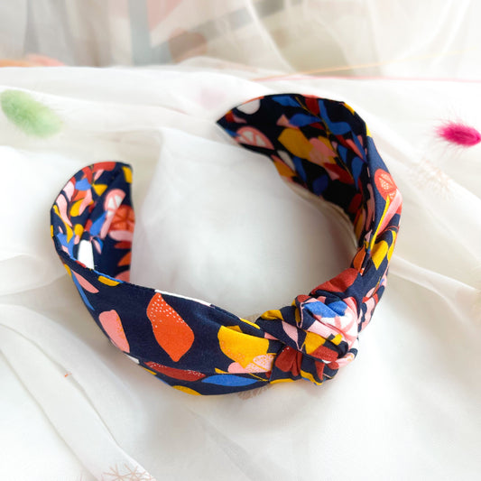 Fruit Print Knot Headband
