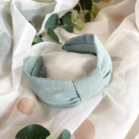 Sage Green Turban Headband
