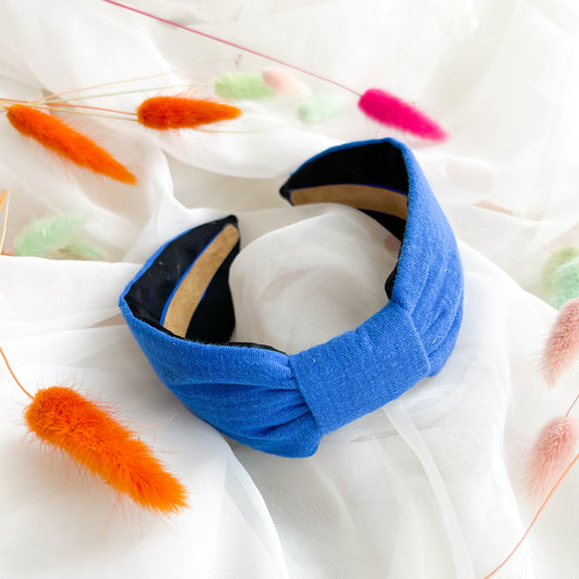 Royal Blue Turban Headband