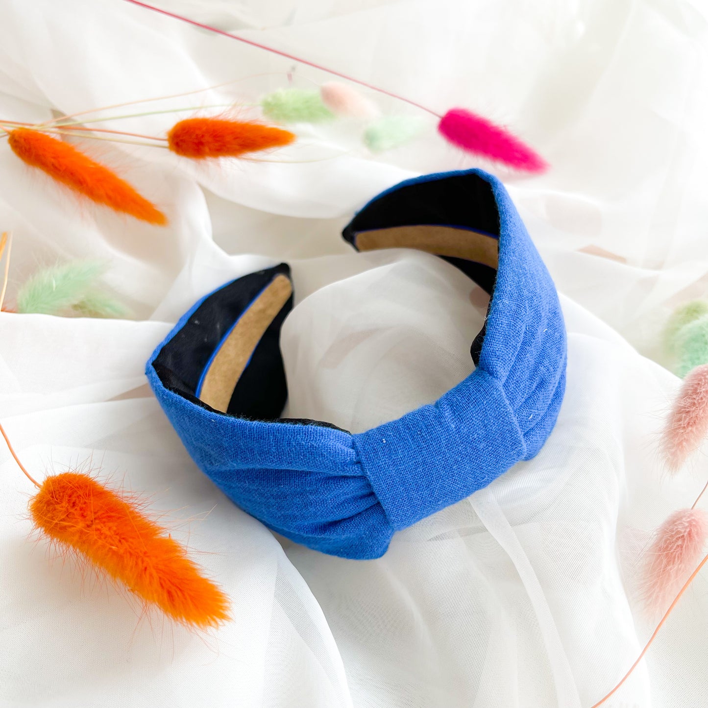 Royal Blue Turban Headband
