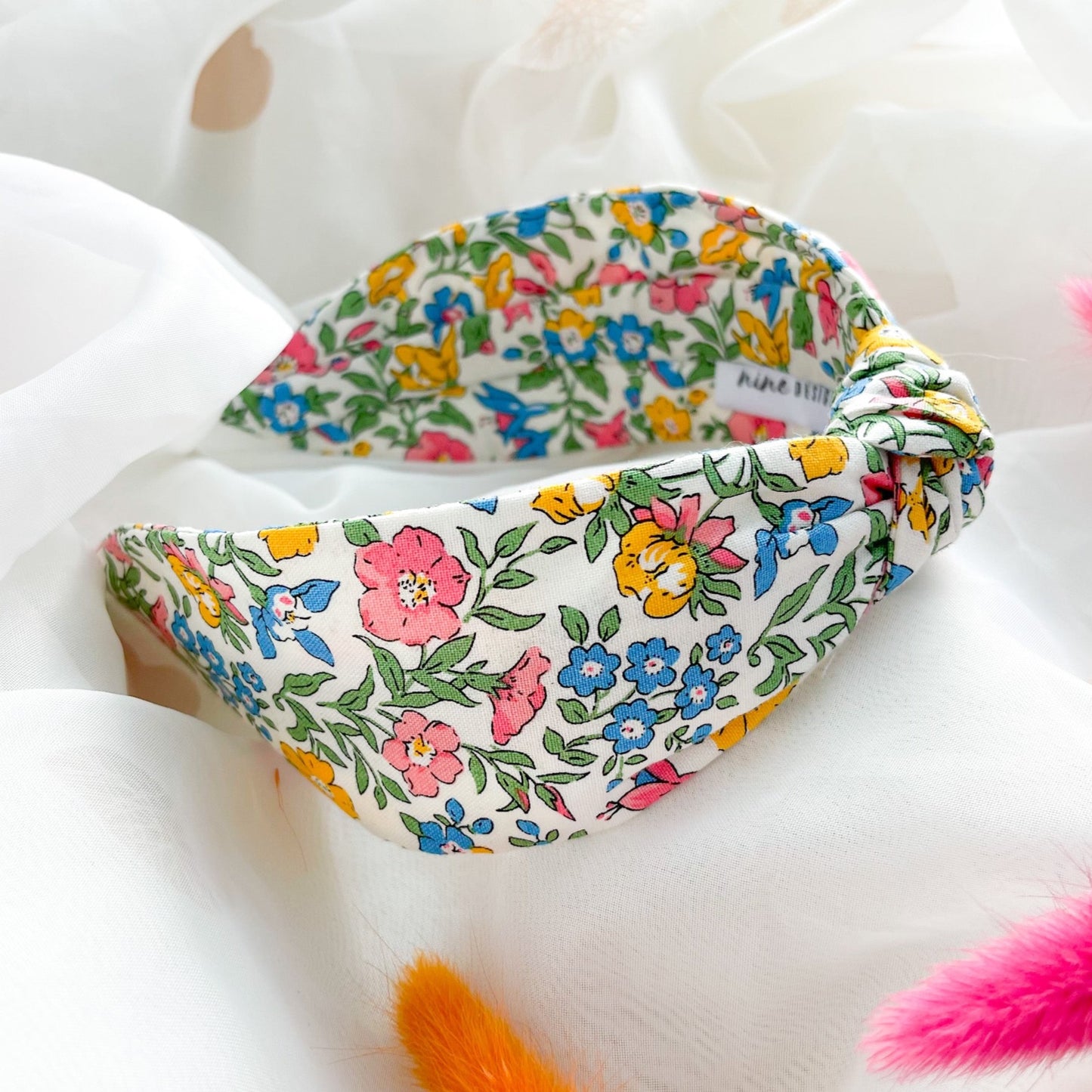 Mamie Floral Liberty of London Print Knot Headband