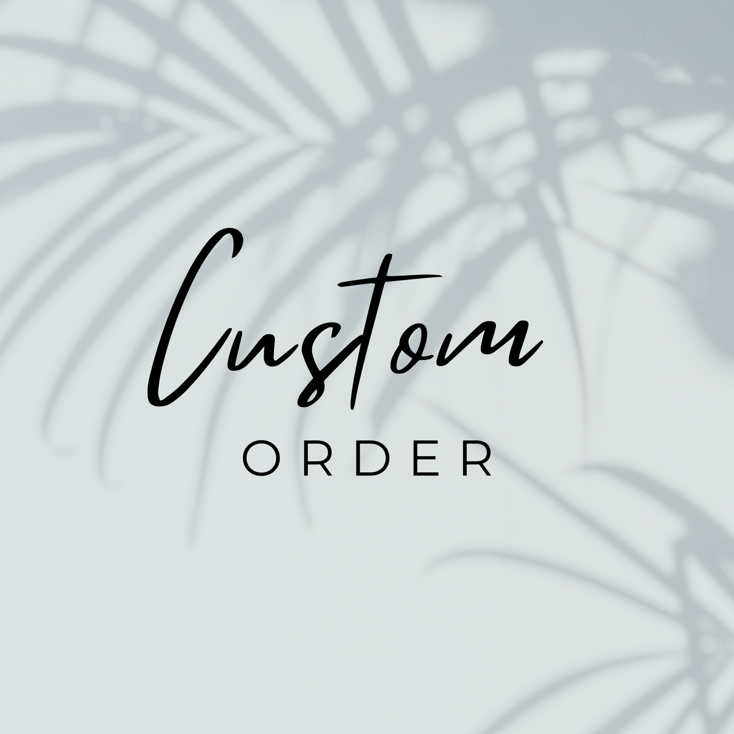 Custom Order for Elinor