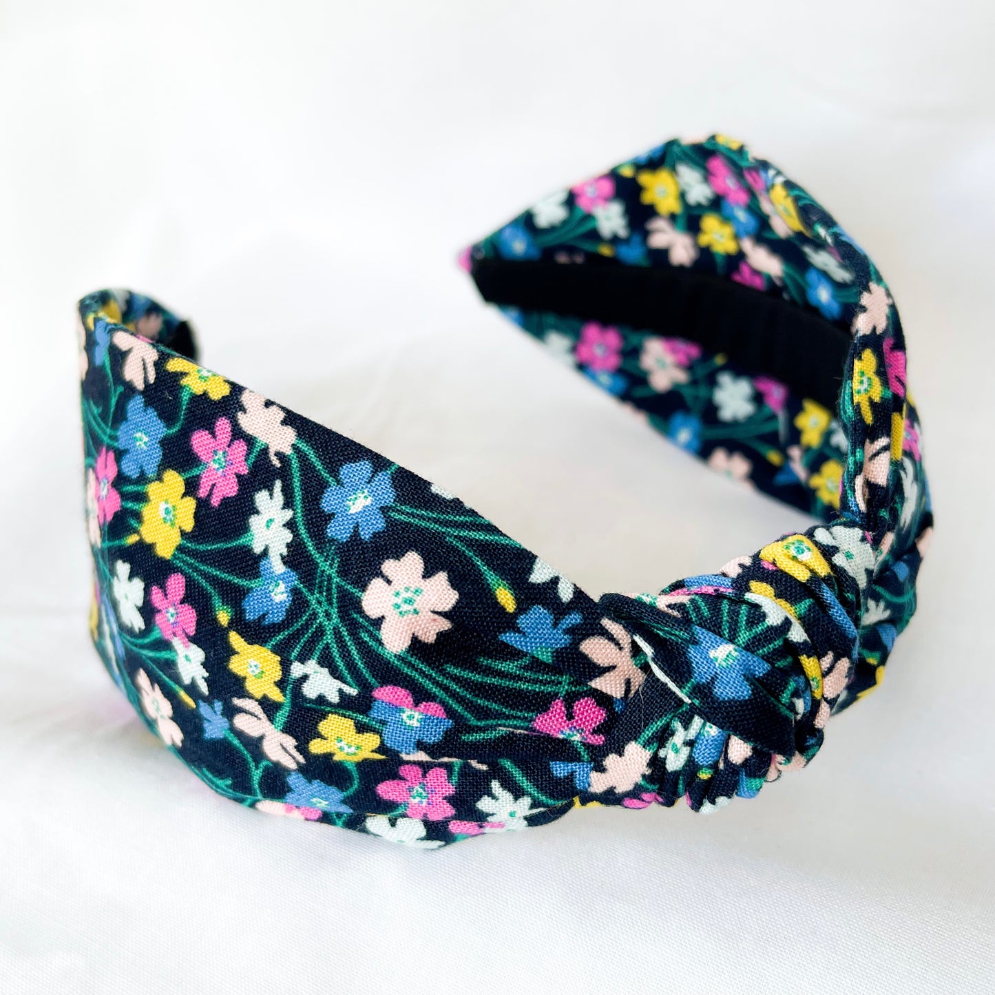 Floral liberty print headband hair accessory, comfortable hair accessory