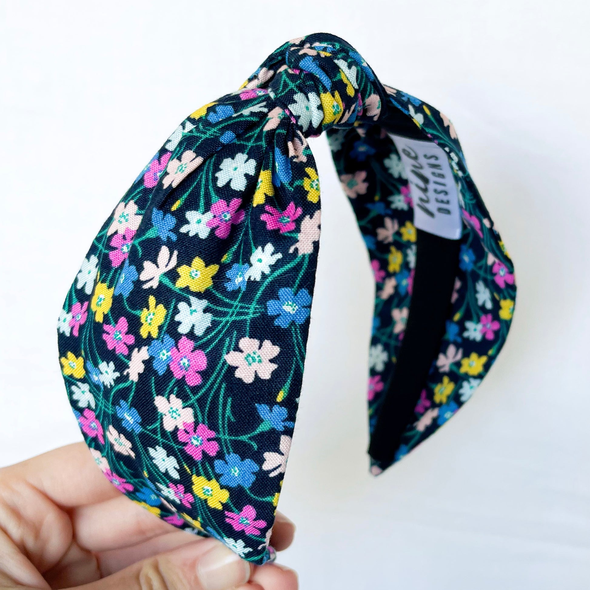 Liberty of london deco dance knot headband, floral hairband for women